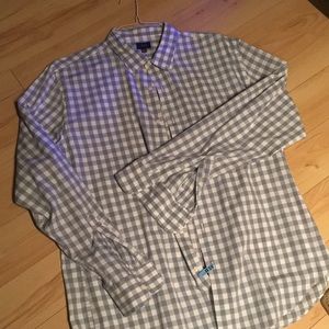 Gingham check shirt